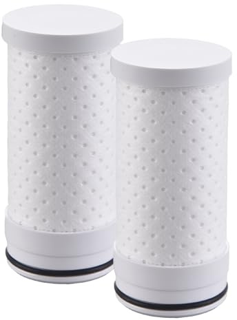 HOMELODY Wasserreiniger Filterelement, Wasserfilter Wasserhahn Filterelement Filtert Chlor, Sedimente, Rost, Kalk reduziert Bakterien, Metalle