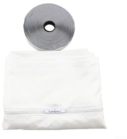 Paño portátil del lacre de la ventana del aire acondicionado, equipo móvil del aislamiento de calor del deflector de la CA de los 500Cm para