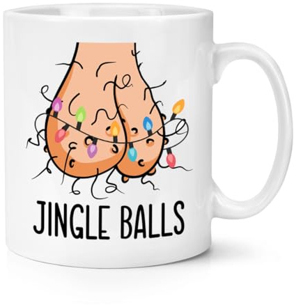 Gift Base Jingle Balls 10oz Mug Cup