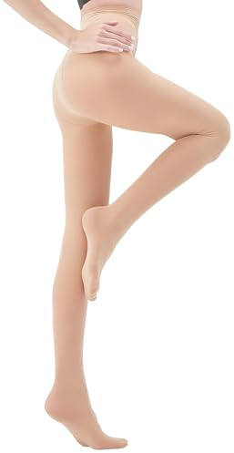 BellaAchtung Medizinische Kompressionsstrümpfhose Damen Herren Lang 20-30 mmHg, Abgestufte Unterstützung Stützstrumpf, Zehenwickel Kompressionsstrumpfe Hose Kompressionshose für Krampfadern Ödemen