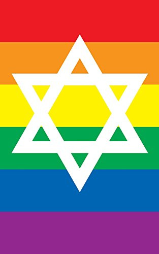 Jewish Star Rainbow Flag - Lined Notebook