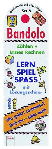 Bandolo Schulanfänger: Bandolo (Spiele), Set.6, Zählen und Erstes Rechnen (Spiel) (Edition Bücherbär)