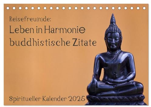 Reisefreu (Tischkalender 2025 DIN A5 quer), CALVENDO Monatskalender