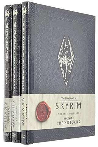 Elder Scrolls V Skyrim Collection 3 Books Set By Bethesda Softworks