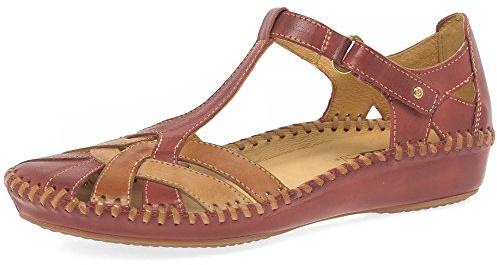 Pikolinos Leather Flat Sandals P. Vallarta 655