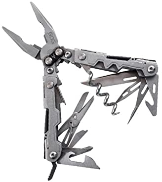SOG MULTITOOL Edelstahl Multitool mit Edelstahlgriff