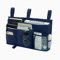 Bseash Bunk Bed Organizer, Bedside Caddy Hanging Bed Organizer Storage Bag 8 Pockets, for College Dorm Rooms Bed, Hospital Bed, Baby Bed Rails, 600D Oxford Cloth (Navy Blue)