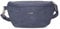Zwei Damen Hip Bag Mademoiselle.M MH4 Bauchtasche 25 cm 1 Liter aus hochwertigem Kunstleder, Crossbody Bag wasserabweisend, 3-in-1 Bequeme Brusttasche, Gürteltasche & Hüfttasche (Nubuk-Blue)