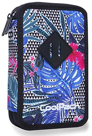 Goldkids COOLPACK 2-fache Federtasche Federmappe Federmäppchen 35-teilig gefüllte Schüleretui 21 x 13 x 5 cm Jumper