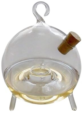 Fliegenfalle Obstfliegenfalle Fruchtfliegenfalle Glas 9 cm zum Stellen und Hängen