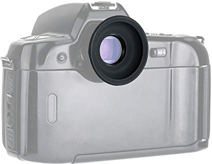 PROfezzion Oculare in Silicone Morbido con Vetro Ottico per Nikon D850, D810A, D810, D800E, D800, D500, Df, D5, D4S, D4, D3X, D3S, D3 Sostituisce Nikon DK-17, DK-19