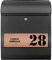 banjado® Briefkasten personalisiert mit graviertem Namensschild in Kupfer/Briefkasten schwarz 39x47x14cm / Briefkasten mit Hausnummer, Namen & Motiv Gravur 3 / Briefkasten mit Zeitungsfach