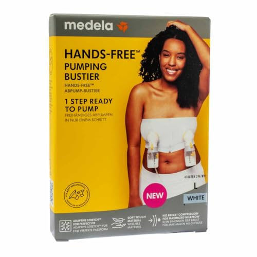 Medela Hands-free Pumping Bustier White S