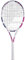 Babolat, Evo Aero Pink Saiten-Tennisschläger für Erwachsene, ideal für Fortschritt, Kraft und Komfort, aerodynamischer Spin Alpha-Rahmen, Griffgröße 1, französische Marke, Pink
