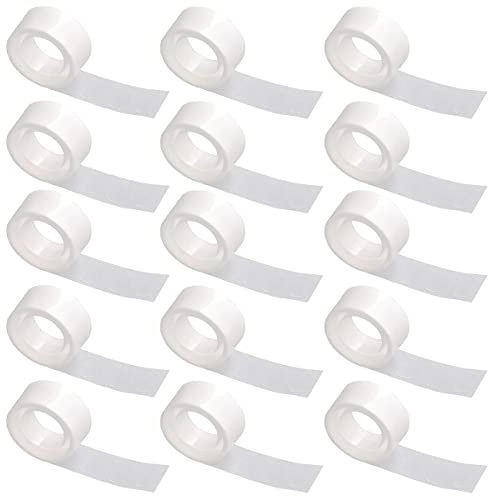 KINDOYO 1500 Piezas Puntos de Pegamento de Globos - Cinta Puntos de Adhesivo de Doble Cara Puntos de Pegamento Extraíbles para Bodas Cumpleaños Decoraciones de Globos de Fiesta (15 Rollos)