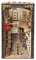 BaronHong 3D-Holzpuzzle, Buchstütze, DIY-Buchecken-Set, dekorative Form, Miniaturhaus, Bücherregal-Einsatz, DekorBücherständer Creative (gelb,M)