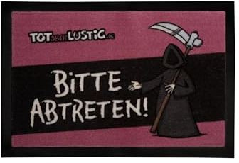 United Labels Tot Aber lustig Fußmatte - Bitte abtreten! Michael Holtschulte Türmatte 39 x 58 cm