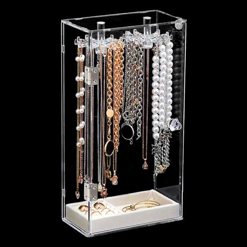Nizirioo Schmuckständer Schmuckhalter Kettenhalter Schmuckhalter Schmuckaufbewahrung Schmuck Organizers Schmuckbaum Jewelry Organizer Für Halsketten Ringe Armband Ohrringe Uhren Geschenk Für Damen