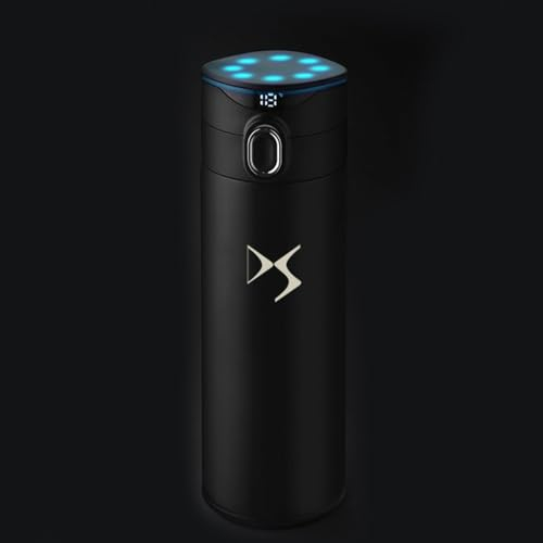 ZUMAHA Auto Thermosgefäße Edelstahl Thermosbehälter Thermosflaschen für DS 4S DS 5LS DS5 DS6 DS7 DS9 DS3 DS4 Trinkgläser Kaffeebecher Thermo Vakuum Isolierbecher Travel Mug,Blackstyle