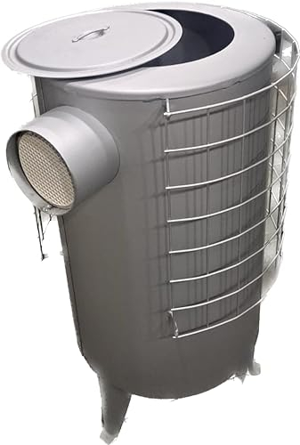Estufa de leña Estufas Hogar para calentar un espacio de aproximadamente 30 metros cuadrados. Ideal para hogar o centro de trabajo. Fácil instalación.