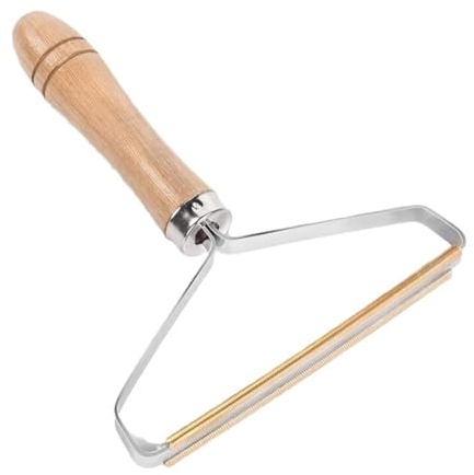 NTRUXZP Removedor de Pelusa Portátil,Quitapelusa Manual,Afeitadora para Ropa, Removedor Portátil de Maderal,Quita Pelusas Ropa,alfombras y sofás,Portable Lint Remover para Ropa Mantas Abrigo Cachemira