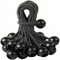30 Stück Bungee-Seile mit Kugel, 15 cm Kugel-Bungee-Seile, universelle Schnüre zum Binden von Planen, Zelten, Vordächern, Bannern, Flaggen, Trampolin, Camping und Gepäck