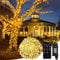 50m 250er LED Lichterkette mit App Steuerung,Lichterkettenvorhang mit musikalischem Rhythmus, IP44 wasserdicht 8 Modi für Balkon Schlafzimmer Hochzeit Weihnachten Party Halloween Garten Camping