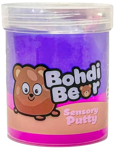 Putty Pals Collection - Bohdi Bear Slime Party Sensory Putty Clay Creative Art -Educational Stress Relief Toys for Girls Boys Kids - Best Toys Gifts