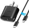 for Samsung Charger, Sam sung Fast Chargers 25W Plug and 6ft Cable USB C to C, Galaxy Phone Charger Compatible with Samsung Galaxy S25 S24 S23 Ultra S22 S21fe S20 A33 A53 A54 A16 A15 A14 Z Flip/Fold 4