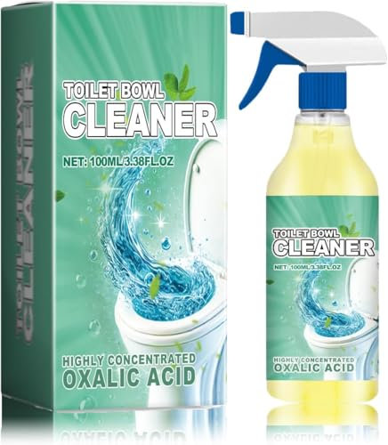 Toilet Active Oxygen Agent,WC Reiniger Schaum Toilette Aktiv Sauerstoff Mittel Kraftvoller WC Reiniger, 2025 Neu Kalkentferner Urinsteinlöser für Glanz und frischen Duft (1, 100ML)