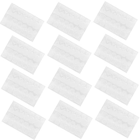 Beaupretty 15sheets Gel Sticker Nails Pinxnails Gel Stickers Double Sided Manicure Jelly Glue Kiss Glue Adhesive Nail