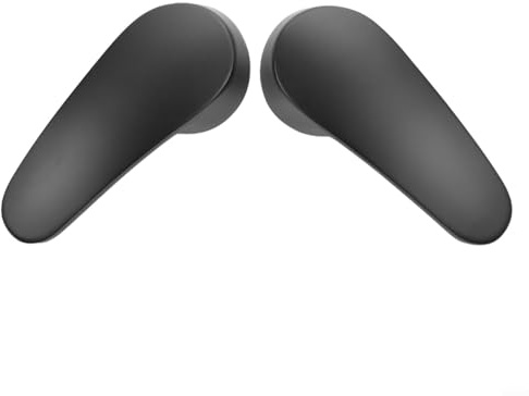 ZWEquipint Schwarze Zinklegierung Wasserhahn Schalter Griff 2er Set Ersatz Wasserhahn Hebel mit breitem Griff für Waschbecken, Küchenspüle, Badewanne oder Bidet, rostbeständige Metallkonstruktion