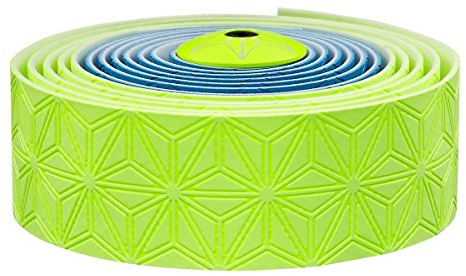 Supacaz Super Sticky Kush Lenkerband, Neonblau/Gelb
