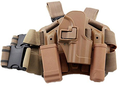 HANSTRONG GEAR H Welt EU Taktische Serpa Recht Bein Paddel Gürtel Oberschenkel Pistole Holster BK Für H & K USP Compact (DE)