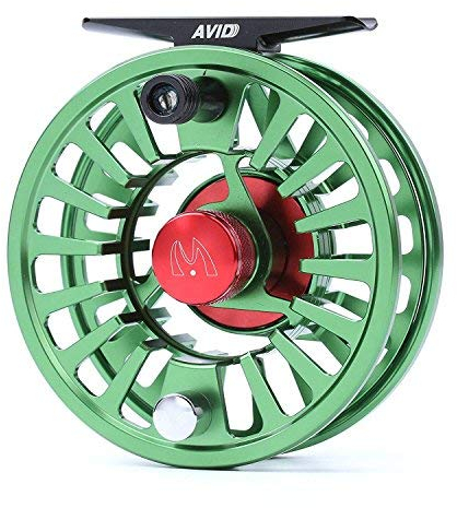 MAXIMUMCATCH Avid Serie Wert Fliegenfischen Rolle-1/3, 3/4, 5/6, 7/8, 9/10wt, 5 Farbe auszuwählen (Grün, 7/8wt)