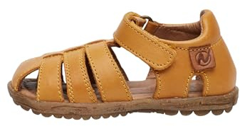 Naturino Halb geschlossene Sandalen aus Leder, Orange- 31