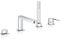 GROHE Plus | Badarmaturen - 4-Loch Einhand-Wannenkombination | chrom | 29307003