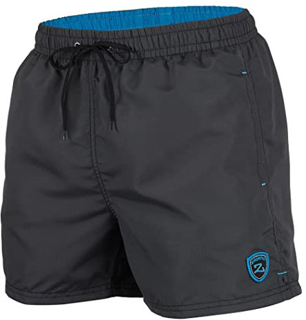 Zagano Adam Lipski Badehose Herren Schwimmhose Herren Badeshorts Herren Badehose Herren lang Grey grau anthrazit, 5106 Gr. 6XL