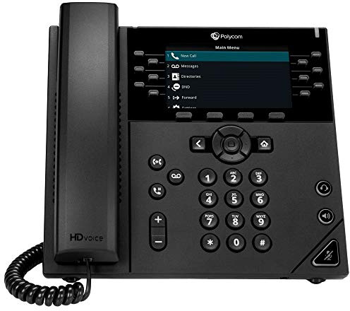 Polycom VVX 450 Business IP Phone (Power Supply Not Included) (Renewed)