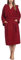 Ladeheid Damen Frottee Bademantel aus 100% Baumwolle LA40-193 (Weinrot-27 (Gramatur 400), XL)