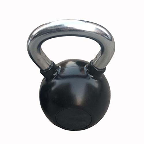 Kettlebells AGYH Schwarzem Gusseisen Für Krafttraining Zu Hause Und Im Fitnessstudio, 4kg/6kg/8kg/10kg/12kg/14kg/16kg/18kg/20kg/22KG/24kg (Size : 18kg/39.6lb)