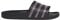 adidas Damen Adilette Aqua Schiebe-Sandalen, Schwarz Matt Lila Metallic Schwarz, 44 EU
