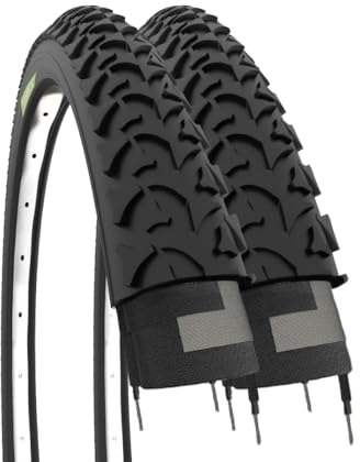 ECOVELO Ebc20mae 2 Cubiertas 20 x 1,75 (47-406), Unisex niños, Negro, 20 POLLICI