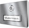 Aufputz Klingelschild aus V2A Edelstahl mit beleuchtetes Namensschild von Graviers Design – Edelstahl – LED Klingeltaster – Türklingel – Made in Germany