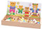 Toyvian Jouets D'éveil Scie Sauteuse Jouets De Tri Jouets De Puzzle en Bois Changer De Vêtements Bébé Bambou