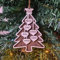 Albero di Natale in legno personalizzato, con incisione, ornamento da appendere, con nomi di famiglia, albero di Natale per bambini, Capodanno (1,10 cm)