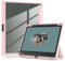 TOPCASE Funda Clara Transparente PC Respaldo para BOOX Note Air4 C 10.3/Note Air 3 C y B/W E Ink Tablet 10.3 con Soporte Bolígrafo,Ultra Delgado Carcasa con Soporte Función y Auto-Sueño/Estela,Rosa
