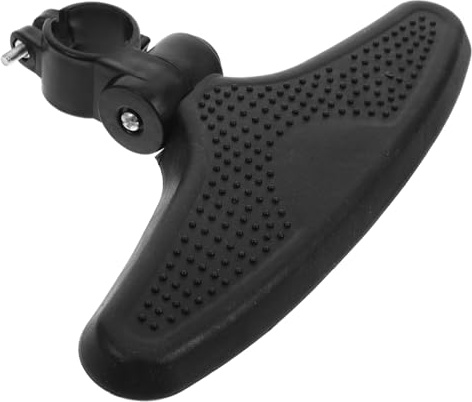 Kinderwagen Fußstütze Verlängerungsfußpedal, Schwarz aus Kunststoff | Babystroller Zubehör, Leicht Abnehmbar, Einfach Montierbar, Robust Verarbeitet
