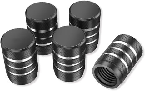 GNTHERF 5 Stück Auto Ventilkappen, für BMW X6 G06 2020 2021 2022 2023 2024 mit Dichtung, stabilen Reifendruck staubdicht Auslaufsicher Reifen Ersatzzubehör,A