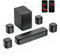 ULTIMEA Aura A60 7.1 Dolby Atmos Soundbar, con Subwoofer, Altavoz TV con Control a través de App, Sistema Surround Cinema 3D con 4 Altavoces Surround, TV Soundbar con HDMI eARC de 350W, Bluetooth